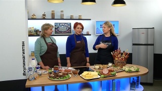 Кулинарная магия. Выпуск 22.02.23 г. Гости - Оксана Литвинова и Наталья Пугачёва. Кулинарная магия. Выпуск 22.02.23 г. Гости - Оксана Литвинова и Наталья Пугачёва.